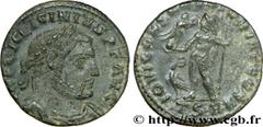 LICINIUS Ier (11/08/308-09/324) Valerius Licinianus Licinius Follis ou nummus 312-313 N° brm_175666 Date : 312-313 Nom de l'atelier : Thessalonique Métal : cuivre Diamètre : 22,5mm Axe des coins : 6h.