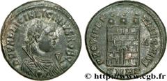 LICINIUS II (1/04/317-09/324) Flavius Valerius Constantinus Licinianus Licinius César (317-324) Centenionalis ou nummus 318-320 N° brm_175667 Date : 318-320 Nom de l'atelier : Héraclée Métal : billon 