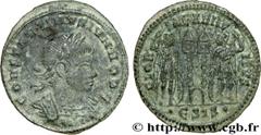 CONSTANTIN II (1/03/317-04/340) Flavius Claudius Julius Constantinus César (1/03/317-9/09/337) Centenionalis ou nummus 330-333 N° brm_175729 Date : 330-333 Nom de l'atelier : Siscia Métal : cuivre Dia