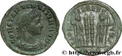 CONSTANTIN II (1/03/317-04/340) Flavius Claudius Julius Constantinus César (1/03/317-9/09/337) Centenionalis ou nummus 330-333 N° brm_175738 Date : 330-333 Nom de l'atelier : Cyzique Métal : cuivre Di