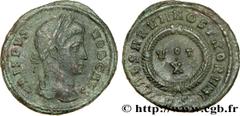 CRISPUS (1/04/317-09/326) Flavius Julius Crispus César (317-326) Centenionalis ou nummus 321 N° brm_175741 Date : 321 Nom de l'atelier : Rome Métal : cuivre Diamètre : 19mm Axe des coins : 12h. Poids 