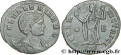 GALERIA VALERIA (+315) Galeria Valeria Fille de Dioclétien, femme de Galère - Augusta (308-311) Follis ou nummus 308-310 N° brm_176956 Date : 308-310 Nom de l'atelier : Siscia Métal : cuivre Diamètre 
