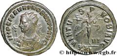 PROBUS (06-07/276-09/282) Marcus Aurelius Probus Aurelianus 277 N° brm_177308 Date : 277 Nom de l'atelier : Siscia Métal : billon Diamètre : 23,00mm Axe des coins : 12h. Poids : 4,64g. Degré de rareté