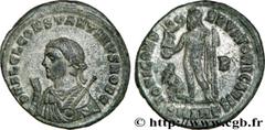 CONSTANTIN II (1/03/317-04/340) Flavius Claudius Julius Constantinus César (1/03/317-9/09/337) Centenionalis ou nummus 317-320 N° brm_177396 Date : 317-320 Nom de l'atelier : Antioche Métal : cuivre D