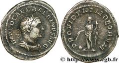 BALBIN (02-04/05/238) Decimus Cوlius Balbinus Denier 238 N° brm_177805 Date : 238 Nom de l'atelier : Rome Métal : argent Diamètre : 21mm Axe des coins : 12h. Poids : 3,10g. Degré de rareté : R1 Etat d
