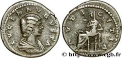 JULIA DOMNA (+217) Julia Domna Augusta (194-217) Denier 196-202 N° brm_179256 Date : 196-202 Nom de l'atelier : Laodicée Métal : argent Diamètre : 18,5mm Axe des coins : 12h. Poids : 3,60g. Degré de r