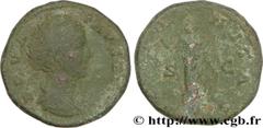 FAUSTINE MERE (+141) Annia Galeria Faustina Consécration d'Antonin le Pieux Dupondius c. après 147 N° brm_180831 Date : c. après 147 Nom de l'atelier : Rome Métal : cuivre Diamètre : 26mm Axe des coin