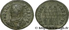 LICINIUS Ier (11/08/308-09/324) Valerius Licinianus Licinius Follis ou nummus 317 N° brm_181222 Date : 317 Nom de l'atelier : Héraclée Métal : cuivre Diamètre : 18mm Axe des coins : 6h. Poids : 2,94g.