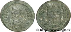 LICINIUS Ier (11/08/308-09/324) Valerius Licinianus Licinius Follis ou nummus 317 N° brm_181726 Date : 317 Nom de l'atelier : Héraclée Métal : cuivre Diamètre : 19,5mm Axe des coins : 6h. Poids : 3,68