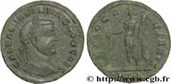 MAXIMIN II DAIA (1/05/305-04/313) Caius Galerius Valerius Maximinus César (1/05/305-310) Follis ou nummus 308 N° brm_181789 Date : 308 Nom de l'atelier : Héraclée Métal : cuivre Diamètre : 25mm Axe de