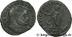 LICINIUS Ier (11/08/308-09/324) Valerius Licinianus Licinius Follis ou nummus 312-313 N° brm_182147 Date : 312-313 Nom de l'atelier : Thessalonique Métal : cuivre Diamètre : 23,5mm Axe des coins : 12h