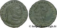 LICINIUS Ier (11/08/308-09/324) Valerius Licinianus Licinius Follis ou nummus 312-313 N° brm_182148 Date : 312-313 Nom de l'atelier : Thessalonique Métal : cuivre Diamètre : 23,5mm Axe des coins : 12h