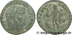 LICINIUS Ier (11/08/308-09/324) Valerius Licinianus Licinius Follis ou nummus 313 N° brm_182292 Date : 313 Nom de l'atelier : Héraclée Métal : cuivre Diamètre : 21,5mm Axe des coins : 12h. Poids : 3,8