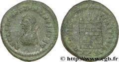 CONSTANTIN II (1/03/317-04/340) Flavius Claudius Julius Constantinus César (1/03/317-9/09/337) Centenionalis ou nummus 317-320 N° brm_182304 Date : 317-320 Nom de l'atelier : Héraclée Métal : cuivre D