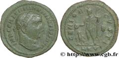 MAXIMIN II DAIA (1/05/305-04/313) Caius Galerius Valerius Maximinus Auguste (310-04/313) Follis ou nummus 312 N° brm_182395 Date : 312 Nom de l'atelier : Cyzique Métal : cuivre Diamètre : 23mm Axe des