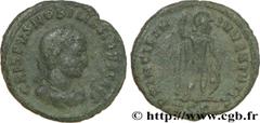 CRISPUS (1/04/317-09/326) Flavius Julius Crispus César (317-326) Centenionalis ou nummus 317-318 N° brm_182439 Date : 317-318 Nom de l'atelier : Thessalonique Métal : cuivre Diamètre : 21,00mm Axe des