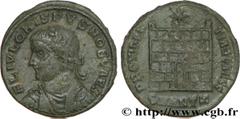 CRISPUS (1/04/317-09/326) Flavius Julius Crispus César (317-326) Centenionalis ou nummus 324 N° brm_182440 Date : 324 Nom de l'atelier : Antioche Métal : cuivre Diamètre : 19,5mm Axe des coins : 11h. 