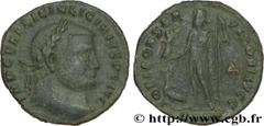 LICINIUS Ier (11/08/308-09/324) Valerius Licinianus Licinius Follis ou nummus 313 N° brm_182575 Date : 313 Nom de l'atelier : Héraclée Métal : cuivre Diamètre : 21,5mm Axe des coins : 6h. Poids : 4,01