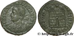 CONSTANTIN II (1/03/317-04/340) Flavius Claudius Julius Constantinus César (1/03/317-9/09/337) Centenionalis ou nummus 325-326 N° brm_182641 Date : 325-326 Nom de l'atelier : Cyzique Métal : cuivre Di