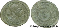 CRISPUS (1/04/317-09/326) Flavius Julius Crispus César (317-326) Centenionalis ou nummus 320-321 N° brm_182643 Date : 320-321 Nom de l'atelier : Aquilée Métal : cuivre Diamètre : 19,5mm Axe des coins 