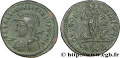 LICINIUS II (1/04/317-09/324) Flavius Valerius Constantinus Licinianus Licinius César (317-324) Follis ou nummus 321-324 N° brm_182701 Date : 321-324 Nom de l'atelier : Cyzique Métal : cuivre Diamètre