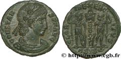 CONSTANS (25/12/335-18/01/350) Flavius Julius Constans Auguste (9/09/337-18/01-350) Centenionalis ou nummus 341 N° brm_182742 Date : 341 Nom de l'atelier : Siscia Métal : cuivre Diamètre : 16,5mm Axe 