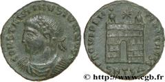 CONSTANTIN II (1/03/317-04/340) Flavius Claudius Julius Constantinus César (1/03/317-9/09/337) Centenionalis ou nummus 326-328 N° brm_184352 Date : 326-328 Nom de l'atelier : Thessalonique Métal : cui