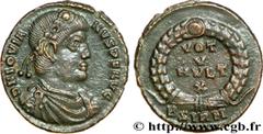 JOVIEN (27/06/363-17/02/364) Flavius Claudius Jovianus Maiorina ou nummus, (PB, ئ 3) 363-364 N° brm_184789 Date : 363-364 Nom de l'atelier : Sirmium Métal : cuivre Diamètre : 20mm Axe des coins : 12h.