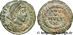 JOVIEN (27/06/363-17/02/364) Flavius Claudius Jovianus Maiorina ou nummus, (PB, ئ 3) 363-364 N° brm_184972 Date : 363-364 Nom de l'atelier : Sirmium Métal : cuivre Diamètre : 20mm Axe des coins : 6h. 