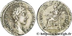 COMMODE (166-31/12/192) Lucius Aurelius Commodus Co-empereur avec Marc-Aurèle (176-180) Denier 179 N° brm_185335 Date : 179 Nom de l'atelier : Rome Métal : argent Diamètre : 18mm Axe des coins : 12h. 