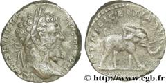SEPTIME SEVERE (13/04/193-4/02/211) Lucius Septimius Severus Denier 197 N° brm_185502 Date : 197 Nom de l'atelier : Rome Métal : argent Diamètre : 17mm Axe des coins : 1h. Poids : 3,01g. Degré de rare