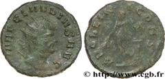 CLAUDE II LE GOTHIQUE (09/268-06-08/270) Marcus Aurelius Claudius Antoninien 269 N° brm_186439 Date : 269 Nom de l'atelier : Rome Métal : billon Diamètre : 21mm Axe des coins : 12h. Poids : 3,09g.   E