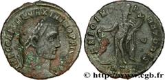 MAXIMIN II DAIA (1/05/305-04/313) Caius Galerius Valerius Maximinus Auguste (310-04/313) Follis ou nummus 310-311 N° brm_187556 Date : 310-311 Nom de l'atelier : Héraclée Métal : cuivre Diamètre : 24m
