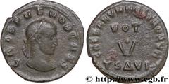 CRISPUS (1/04/317-09/326) Flavius Julius Crispus César (317-326) Centenionalis ou nummus 320 N° brm_188170 Date : 320 Nom de l'atelier : Thessalonique Métal : cuivre Diamètre : 20,00mm Axe des coins :