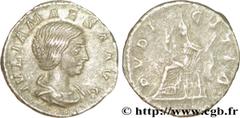 JULIA MAESA (+223 ou 226) Julia Mوsa Sœur de Julia Domna, mère de Julia Soémias et de Julia Mamée, grand-mère d'Elagabal et d'Alexandre Sévère - Augusta (218-223/226) Denier 222 N° brm_189572 Date : 2