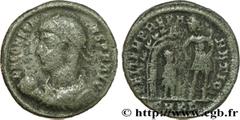 CONSTANS (25/12/335-18/01/350) Flavius Julius Constans Auguste (9/09/337-18/01-350) Maiorina, (MB, ئ 2) 349 N° brm_192044 Date : 349 Nom de l'atelier : Cyzique Métal : cuivre Diamètre : 22mm Axe des c