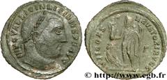 LICINIUS Ier (11/08/308-09/324) Valerius Licinianus Licinius Follis ou nummus 313 N° brm_192343 Date : 313 Nom de l'atelier : Héraclée Métal : cuivre Diamètre : 24mm Axe des coins : 6h. Poids : 2,92g.