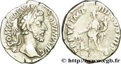 COMMODE (166-31/12/192) Lucius Aurelius Commodus Auguste (17/03/180-31/12/192) Denier 181 N° brm_197430 Date : 181 Nom de l'atelier : Rome Métal : argent Diamètre : 18,50mm Axe des coins : 6h. Poids :