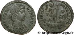 CONSTANS (25/12/335-18/01/350) Flavius Julius Constans Auguste (9/09/337-18/01-350) Maiorina, (MB, ئ 2) 348-350 N° brm_199075 Date : 348-350 Nom de l'atelier : Rome Métal : cuivre Diamètre : 24,00mm A