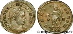 LICINIUS Ier (11/08/308-09/324) Valerius Licinianus Licinius Follis ou nummus 313 N° brm_199347 Date : 313 Nom de l'atelier : Trèves Métal : cuivre Diamètre : 22,5mm Axe des coins : 6h. Poids : 4,53g.