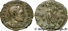 LICINIUS Ier (11/08/308-09/324) Valerius Licinianus Licinius Follis ou nummus 316 N° brm_199348 Date : 316 Nom de l'atelier : Trèves Métal : cuivre Diamètre : 19,5mm Axe des coins : 6h. Poids : 2,75g.