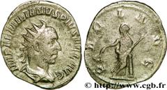 EMILIEN (04-07/253) Marcus ئmilius ئmilianus Antoninien 253 N° brm_200306 Date : 253 Nom de l'atelier : Rome Métal : billon Diamètre : 21,5mm Axe des coins : 12h. Poids : 3,09g. Degré de rareté : R2 E