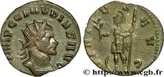 CLAUDE II LE GOTHIQUE (09/268-06-08/270) Marcus Aurelius Claudius Antoninien 269 N° brm_200385 Date : 269 Nom de l'atelier : Rome Métal : billon Diamètre : 20mm Axe des coins : 6h. Poids : 3,30g.   Et