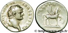 DOMITIEN (12/69-18/09/96) Titus Flavius Domitianus César sous Vespasien (12/69-24/06/79) Denier 76 N° brm_200612 Date : 76 Nom de l'atelier : Rome Métal : argent Diamètre : 18,5mm Axe des coins : 6h. 