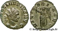 CLAUDE II LE GOTHIQUE (09/268-06-08/270) Marcus Aurelius Claudius Antoninien 268-269 N° brm_204187 Date : 268-269 Nom de l'atelier : Rome Métal : billon Diamètre : 20mm Axe des coins : 12h. Poids : 2,