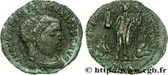 LICINIUS Ier (11/08/308-09/324) Valerius Licinianus Licinius Follis ou nummus 321-324 N° brm_205314 Date : 321-324 Nom de l'atelier : Héraclée Métal : cuivre Diamètre : 18,5mm Axe des coins : 12h. Poi