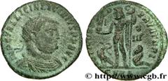 LICINIUS Ier (11/08/308-09/324) Valerius Licinianus Licinius Follis ou nummus 321-324 N° brm_205321 Date : 321-324 Nom de l'atelier : Héraclée Métal : cuivre Diamètre : 18mm Axe des coins : 6h. Poids 