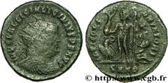 LICINIUS Ier (11/08/308-09/324) Valerius Licinianus Licinius Follis ou nummus 321-324 N° brm_205348 Date : 321-324 Nom de l'atelier : Héraclée Métal : cuivre Diamètre : 19,5mm Axe des coins : 12h. Poi