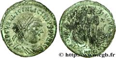 LICINIUS Ier (11/08/308-09/324) Valerius Licinianus Licinius Follis ou nummus 321-324 N° brm_205351 Date : 321-324 Nom de l'atelier : Héraclée Métal : cuivre Diamètre : 20mm Axe des coins : 12h. Poids