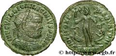 LICINIUS Ier (11/08/308-09/324) Valerius Licinianus Licinius Follis ou nummus 321-324 N° brm_205354 Date : 321-324 Nom de l'atelier : Héraclée Métal : cuivre Diamètre : 20mm Axe des coins : 12h. Poids